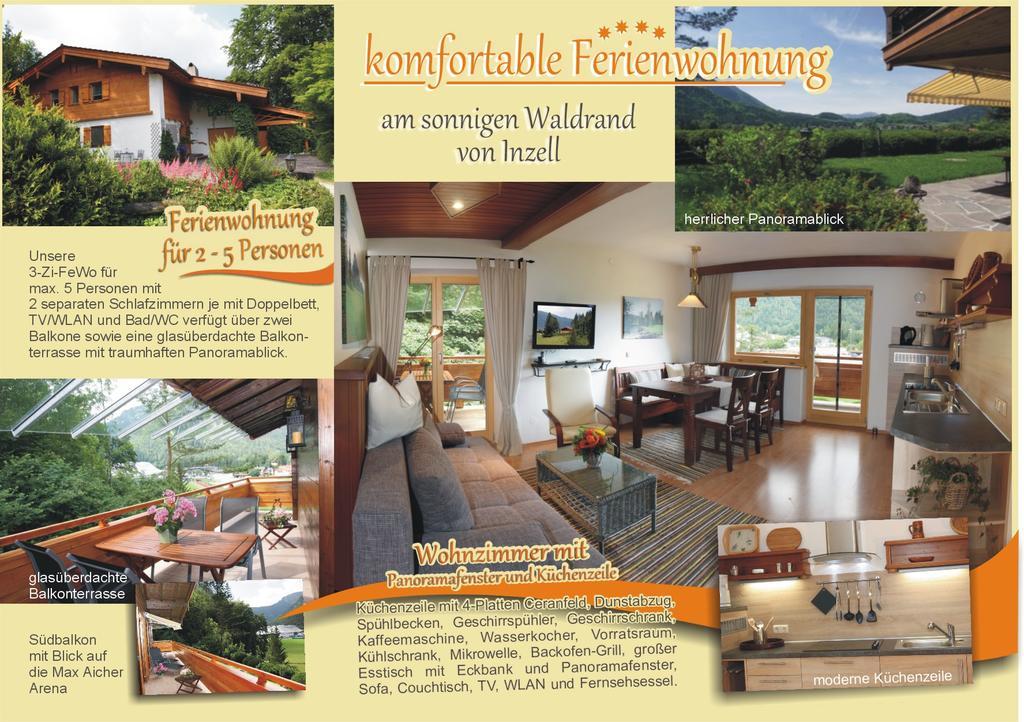 Ferienwohnung Am Roemerweg Wald Inzell Bagian luar foto